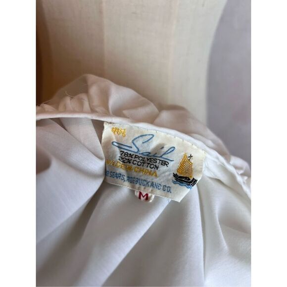 Vintage 1970s Embroidered Sears Nightgown - Picture 6 of 6